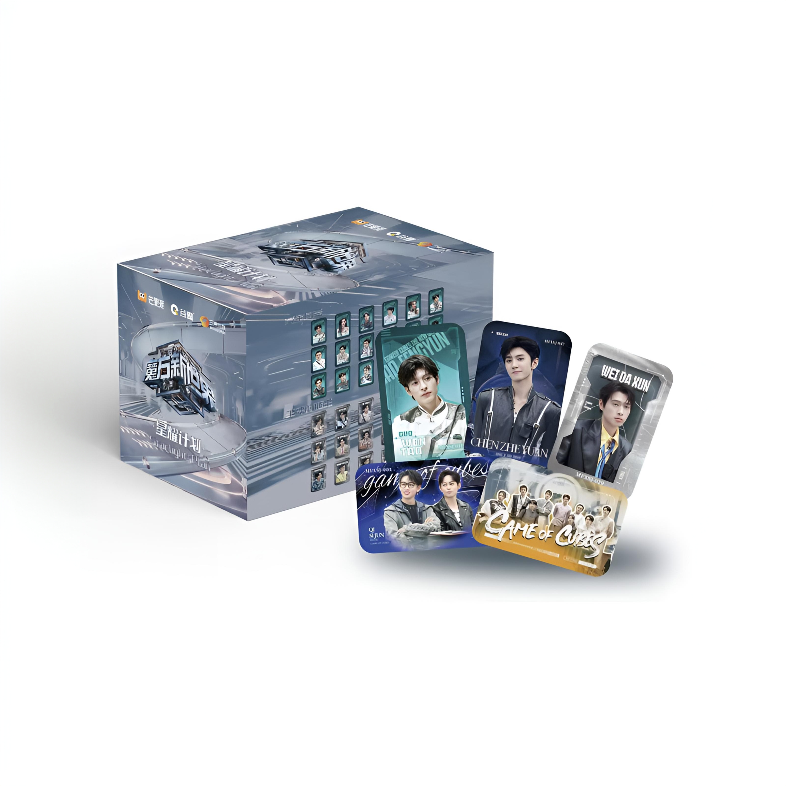 谷圈魔方新世界星耀计划系列徽章马口铁盲盒