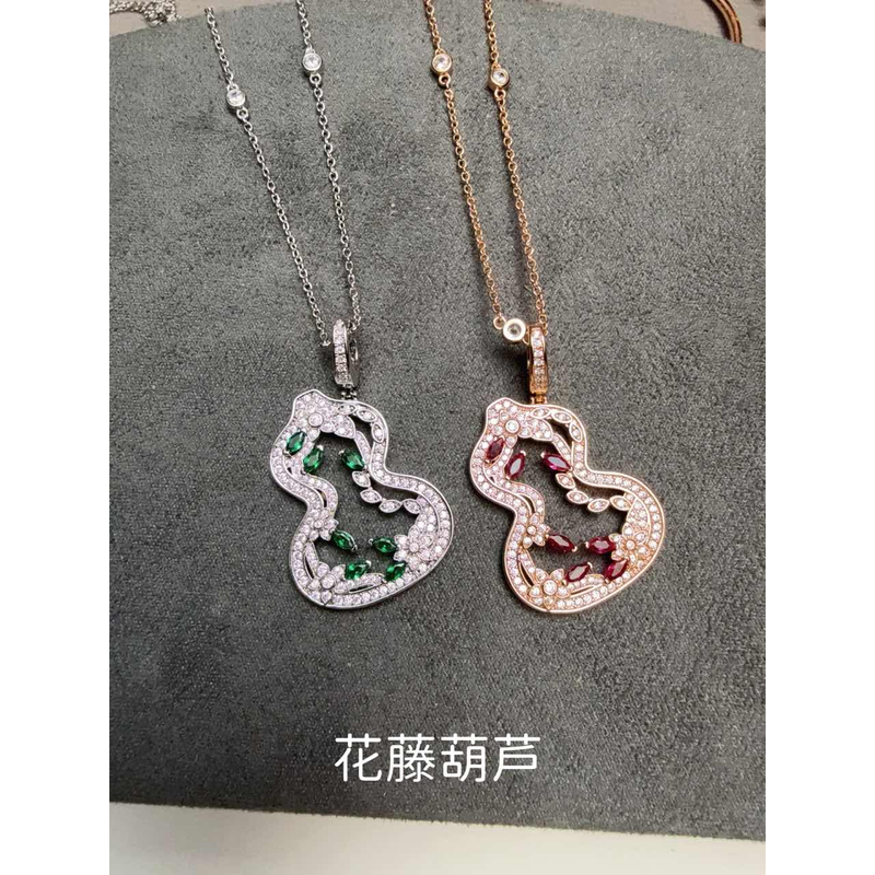 合金项链 项链 V金高版本项链 花藤葫芦 043