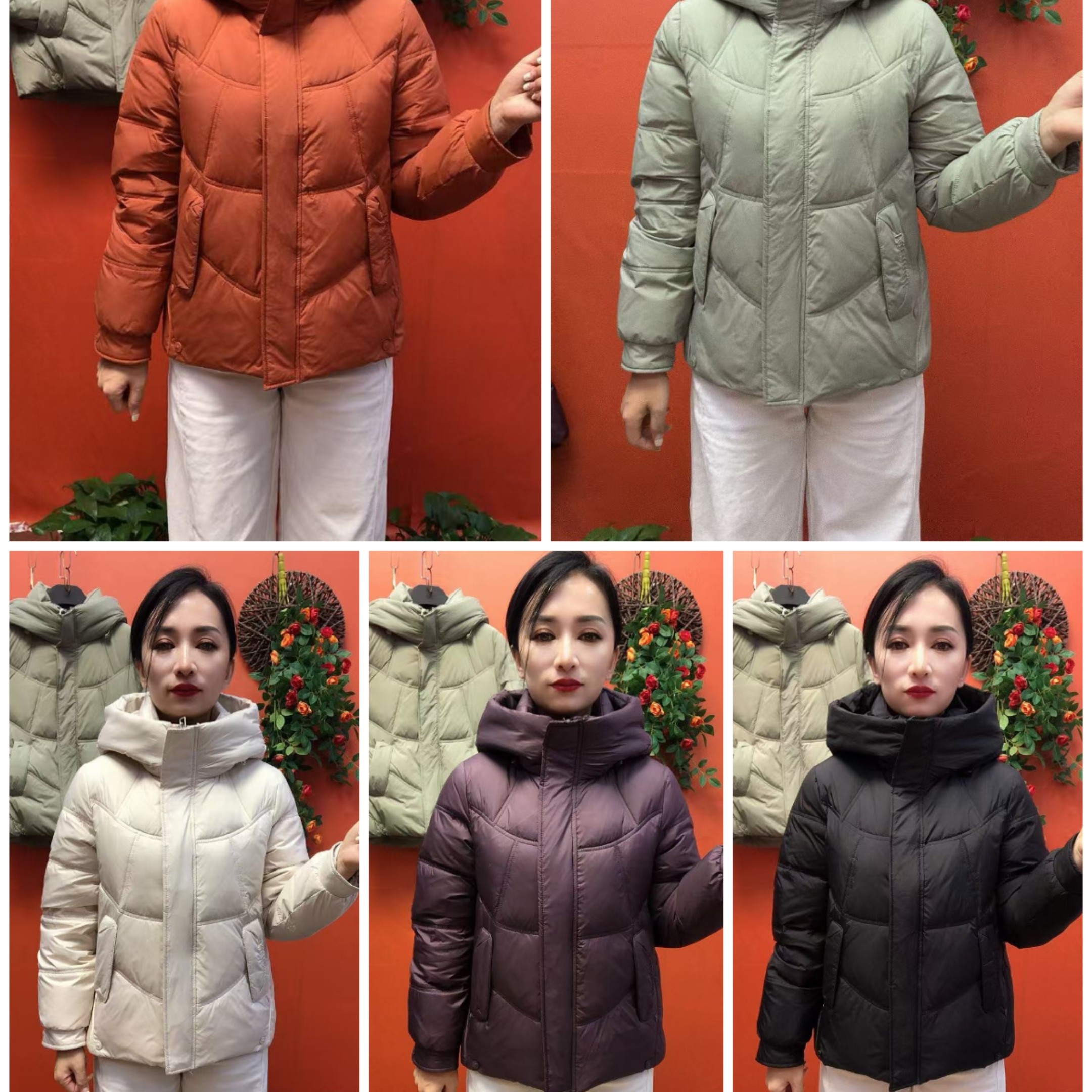 2405款精品时尚羽绒服