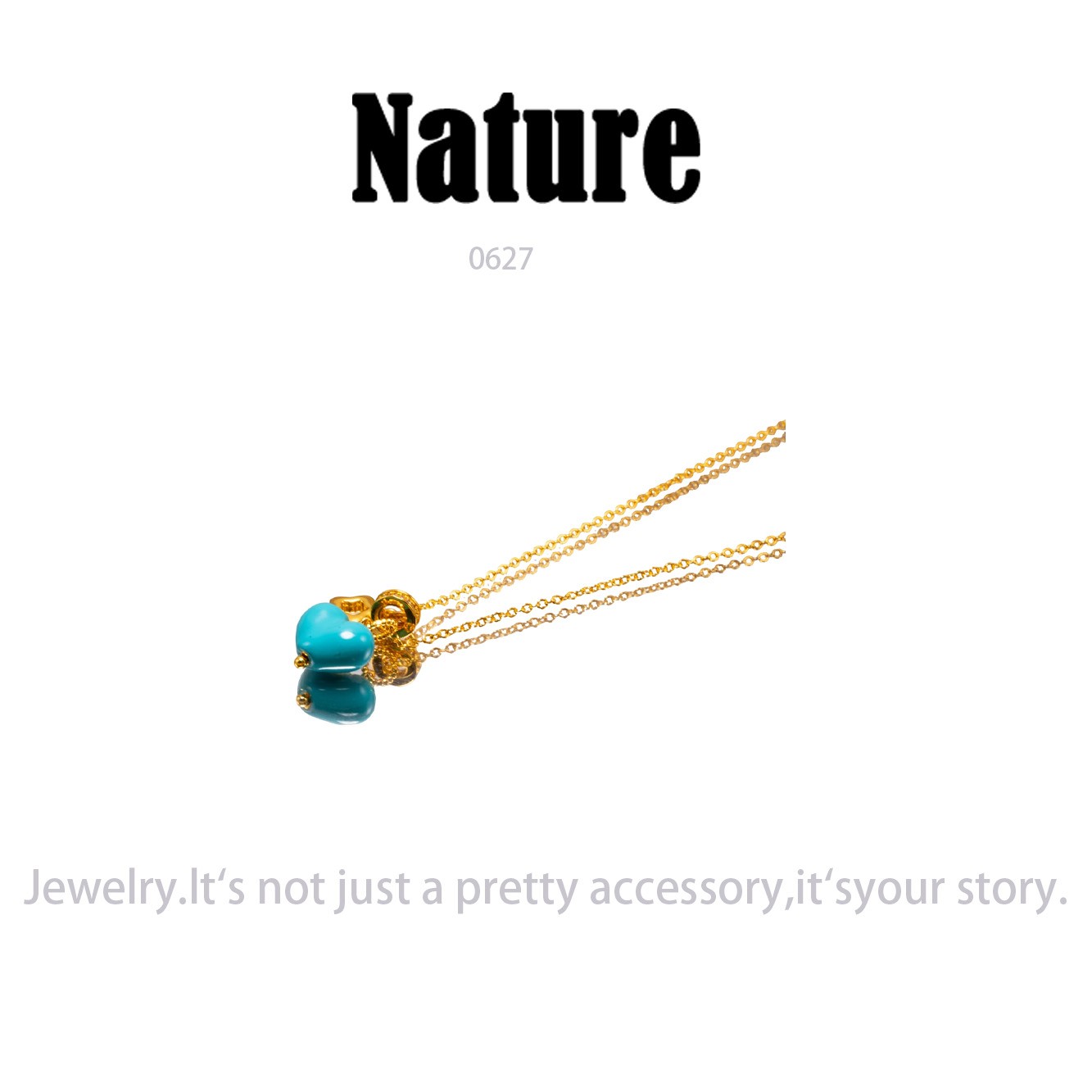 镀K金  Nature   项链~0627（40+5cm）