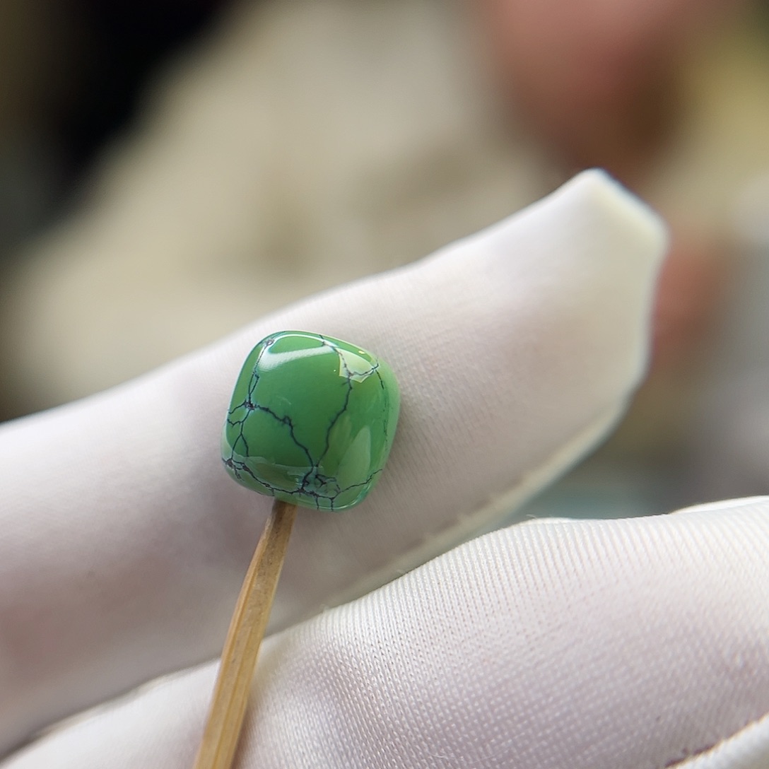 绿松石珠宝奇石未镶嵌9.7