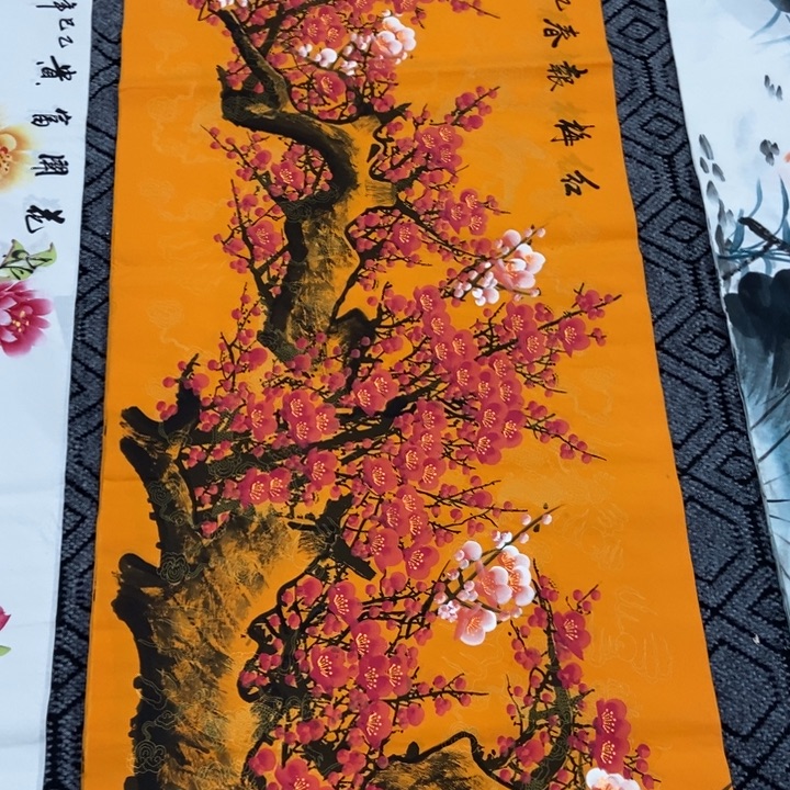 枕书斋画廊的直播间