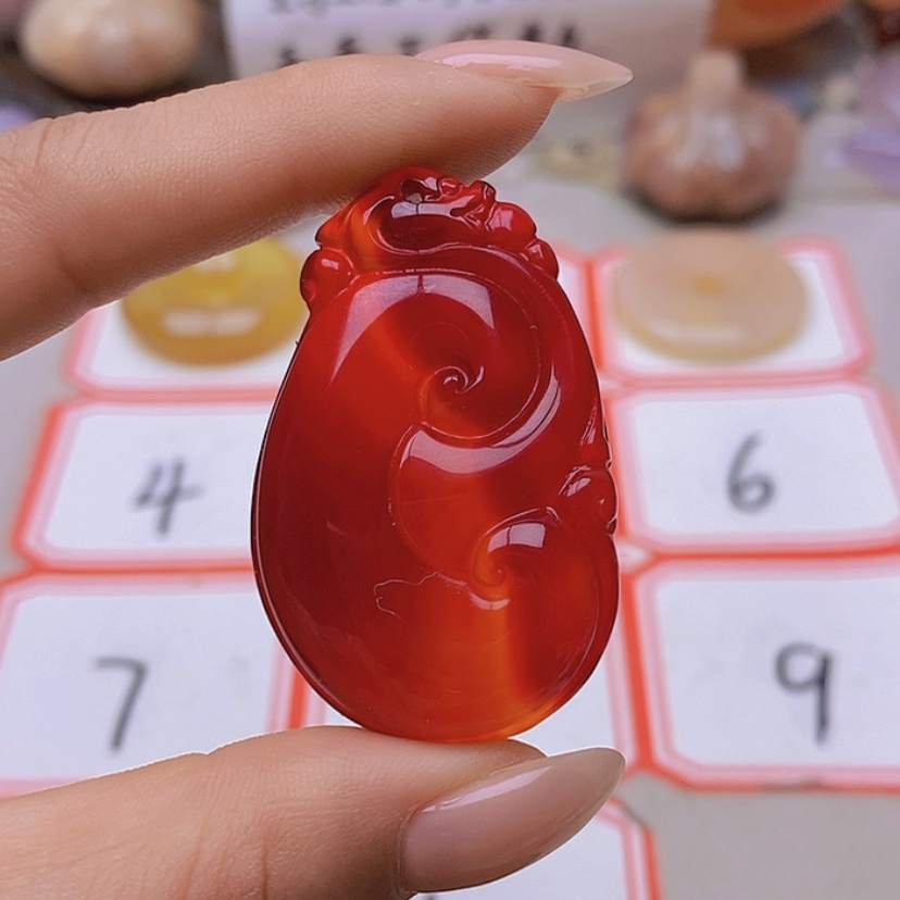 【闪购商品】未镶嵌玛瑙/玉髓珠宝半成品2