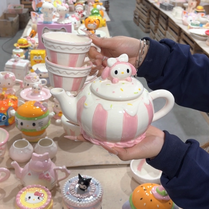 陶摆件陶瓷摆件欢迎光临