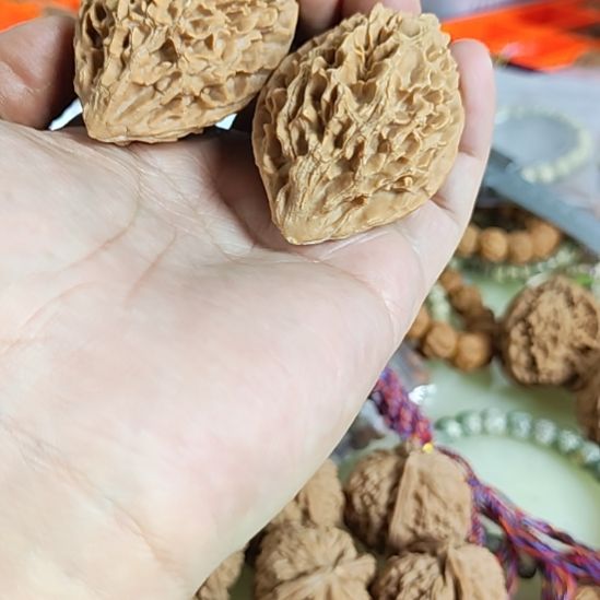 把件文玩核桃瑕疵练手招财鼠，新手福利