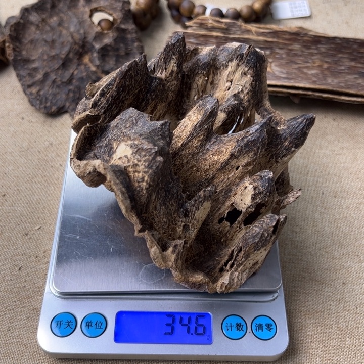 沉香沉香碎屑深圳老料34.6g