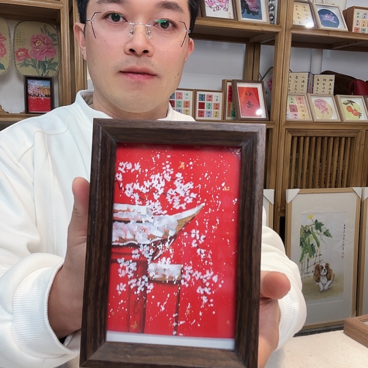 有机玻璃手绘 手绘 手绘 