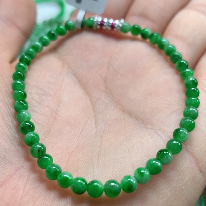 翡翠未镶嵌手链翡翠