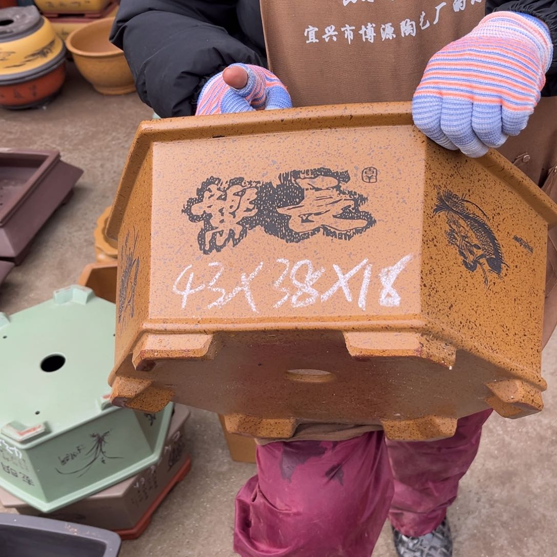 紫砂花盆盆景艺术