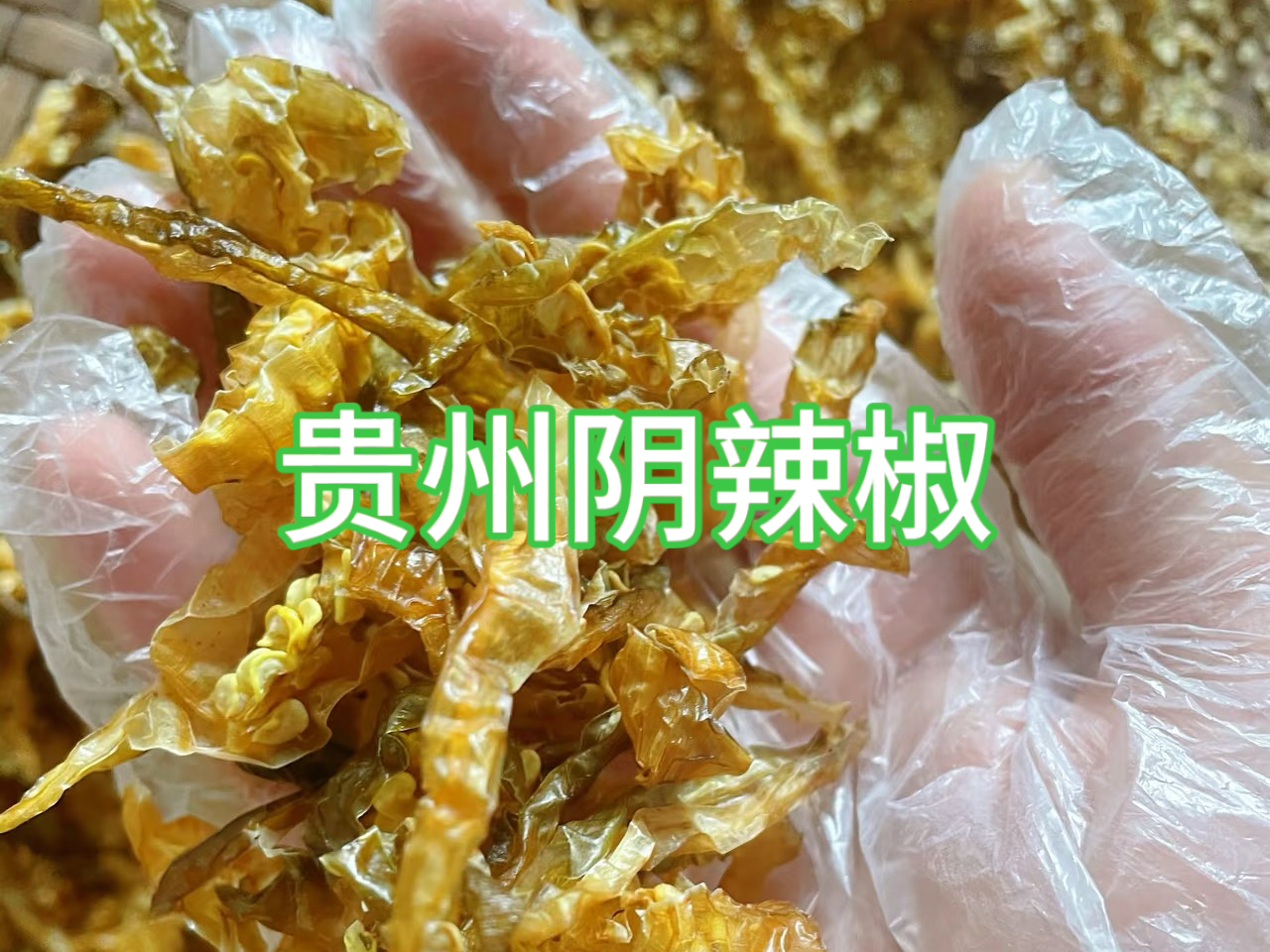 贵州农家自制阴辣子