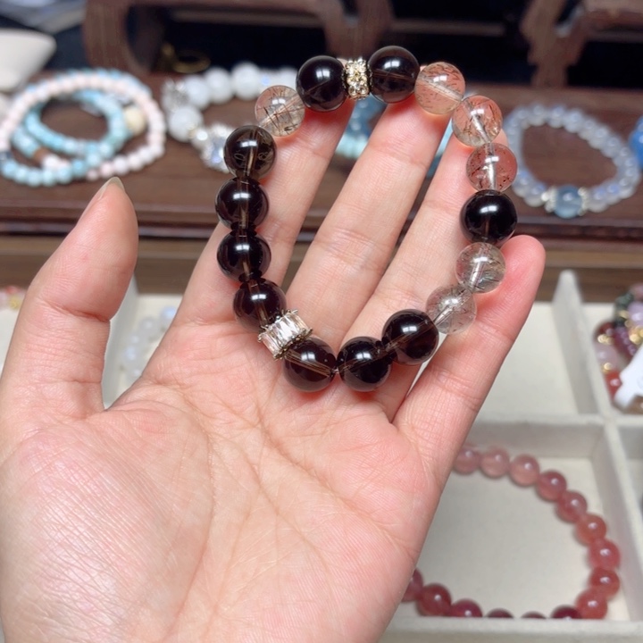 水晶手链未镶嵌金薇薇