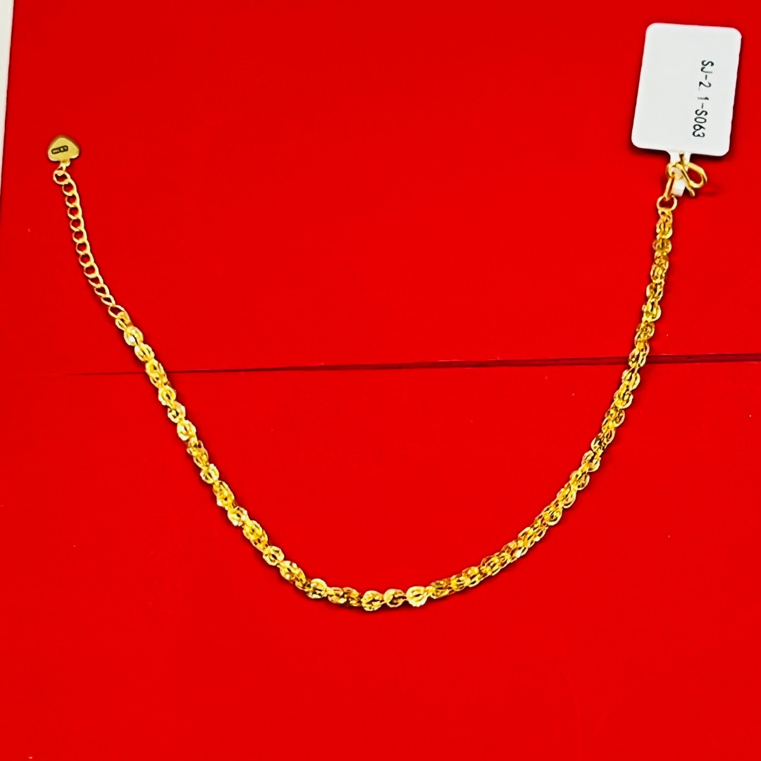 【小琪金选】足金999 手链 2.1