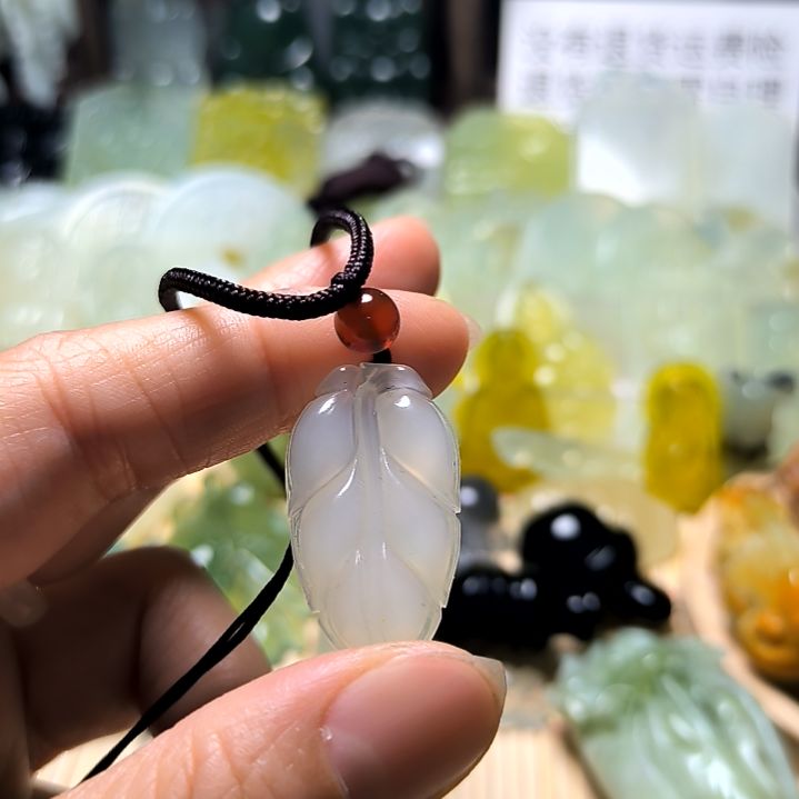岫玉吊坠(不含链)未镶嵌街*子