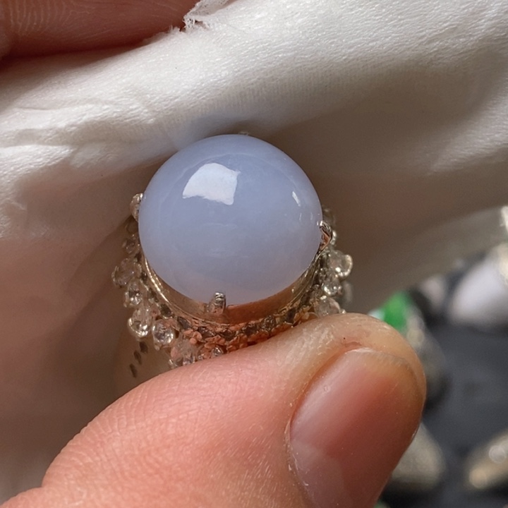 定制翡翠未镶嵌8号链接