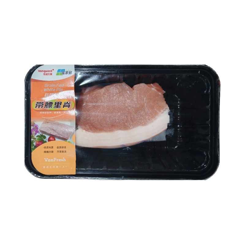 万家鲜带膘里脊约1kg