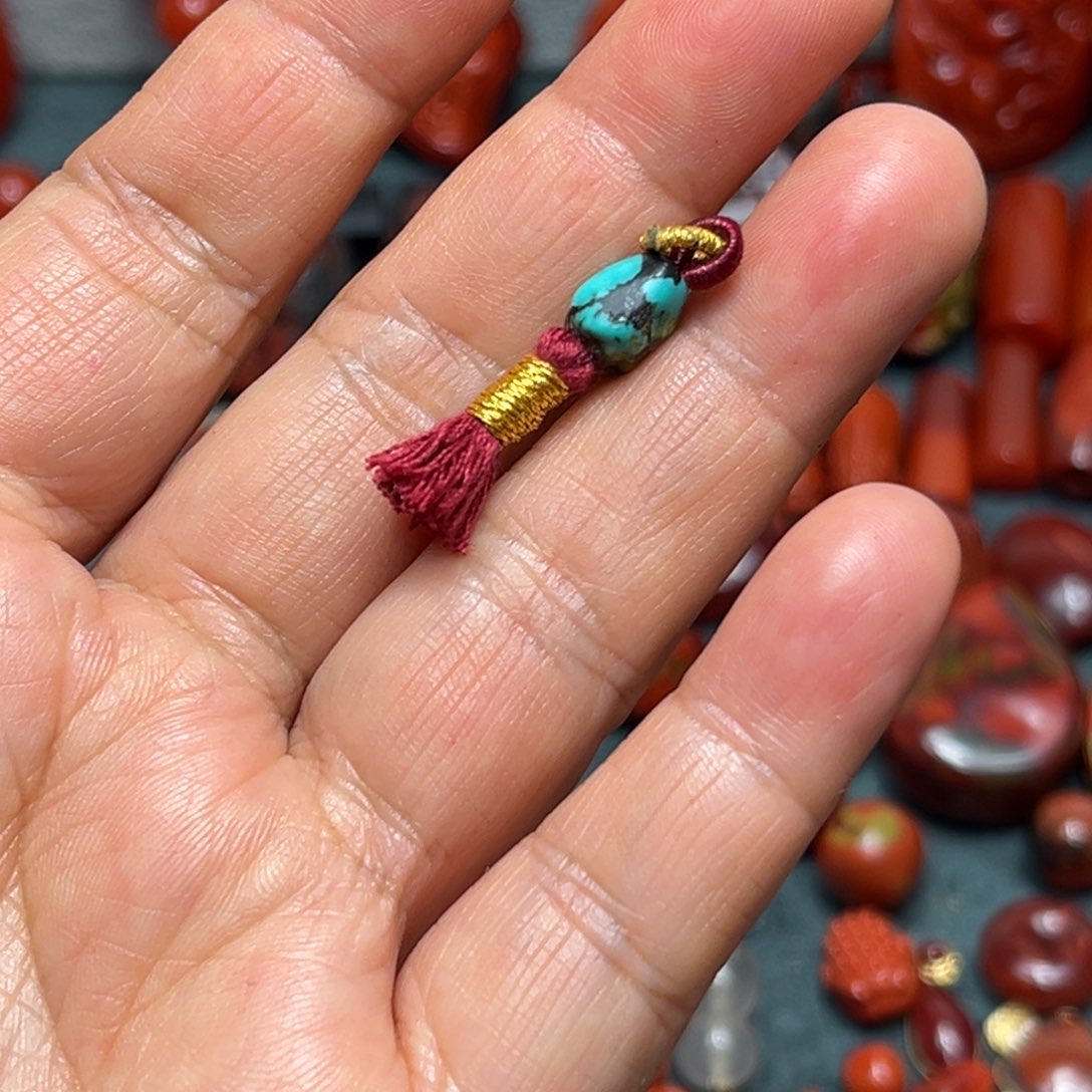 南红玛瑙未镶嵌颈饰