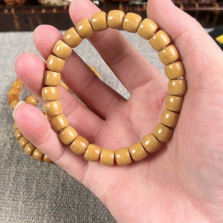 金刚菩提吊坠实心鼠直切单圈