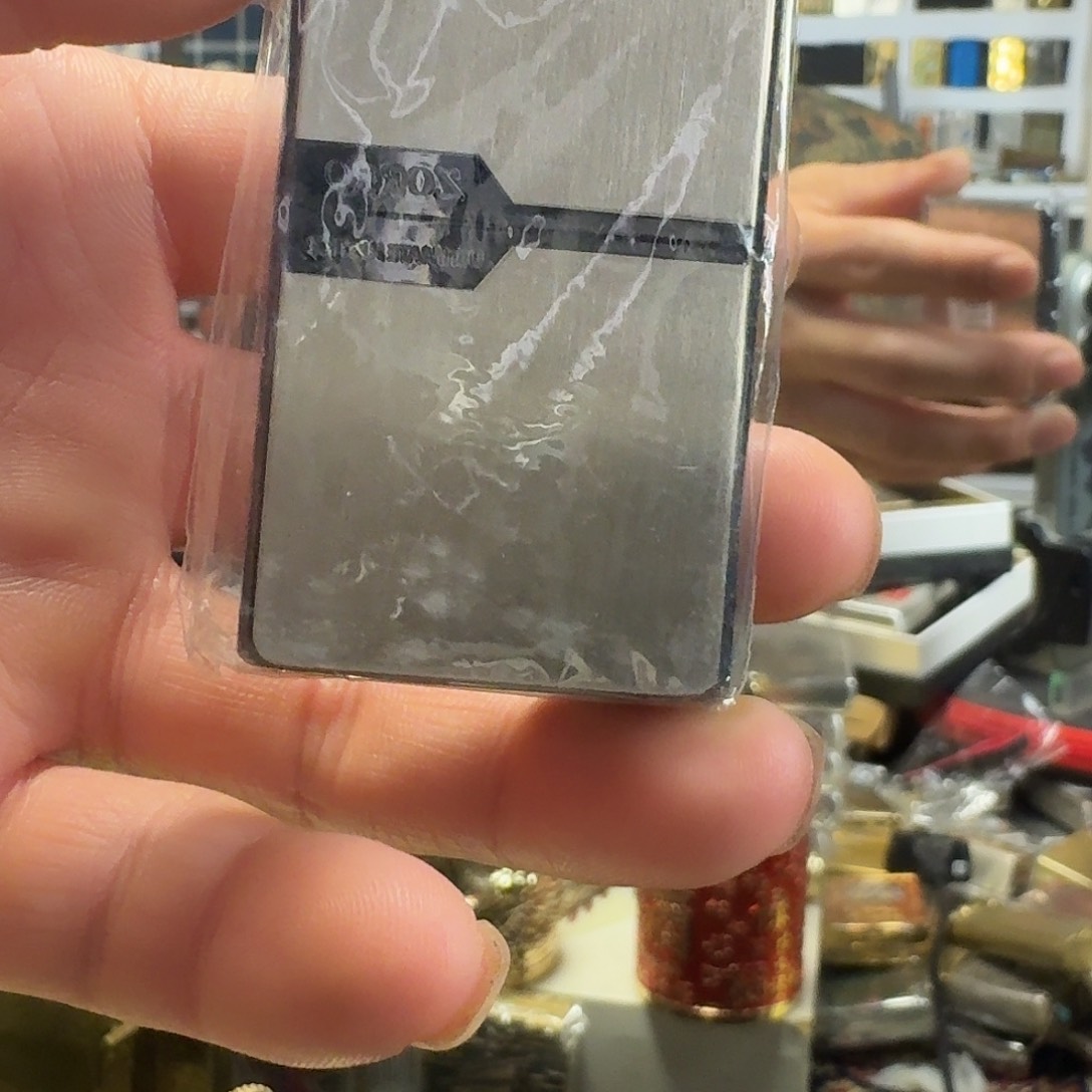 佐罗双头银黑煤油打火机