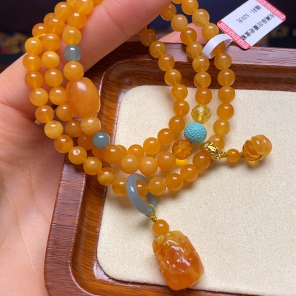 【闪购商品】蜜蜡手链未镶嵌手串