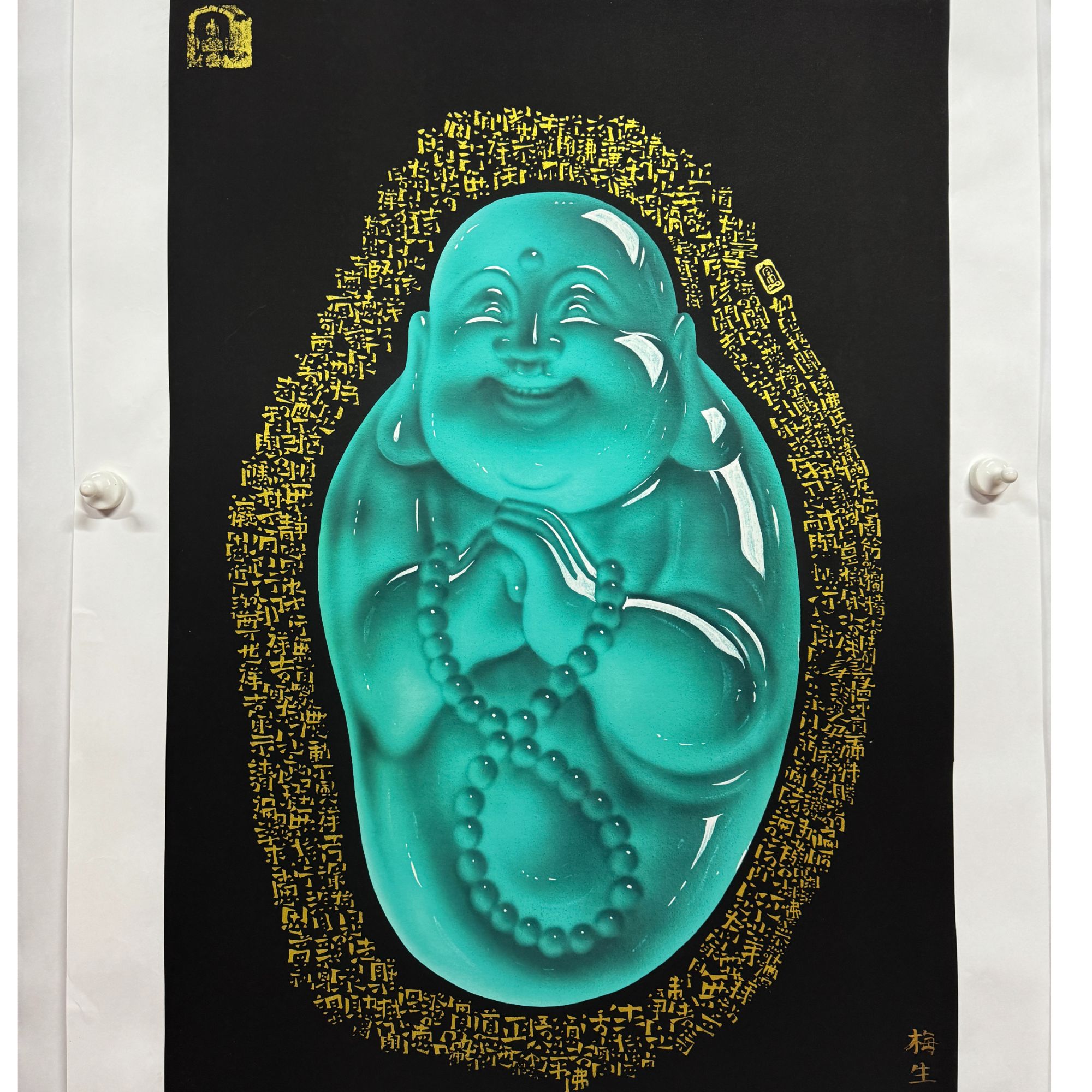 金梅生老师作品《玉石造像》