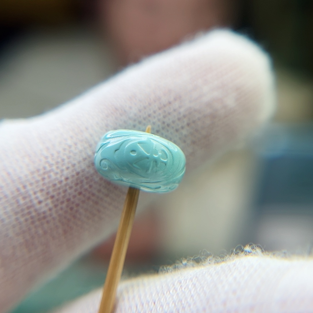 绿松石珠宝奇石未镶嵌11.6