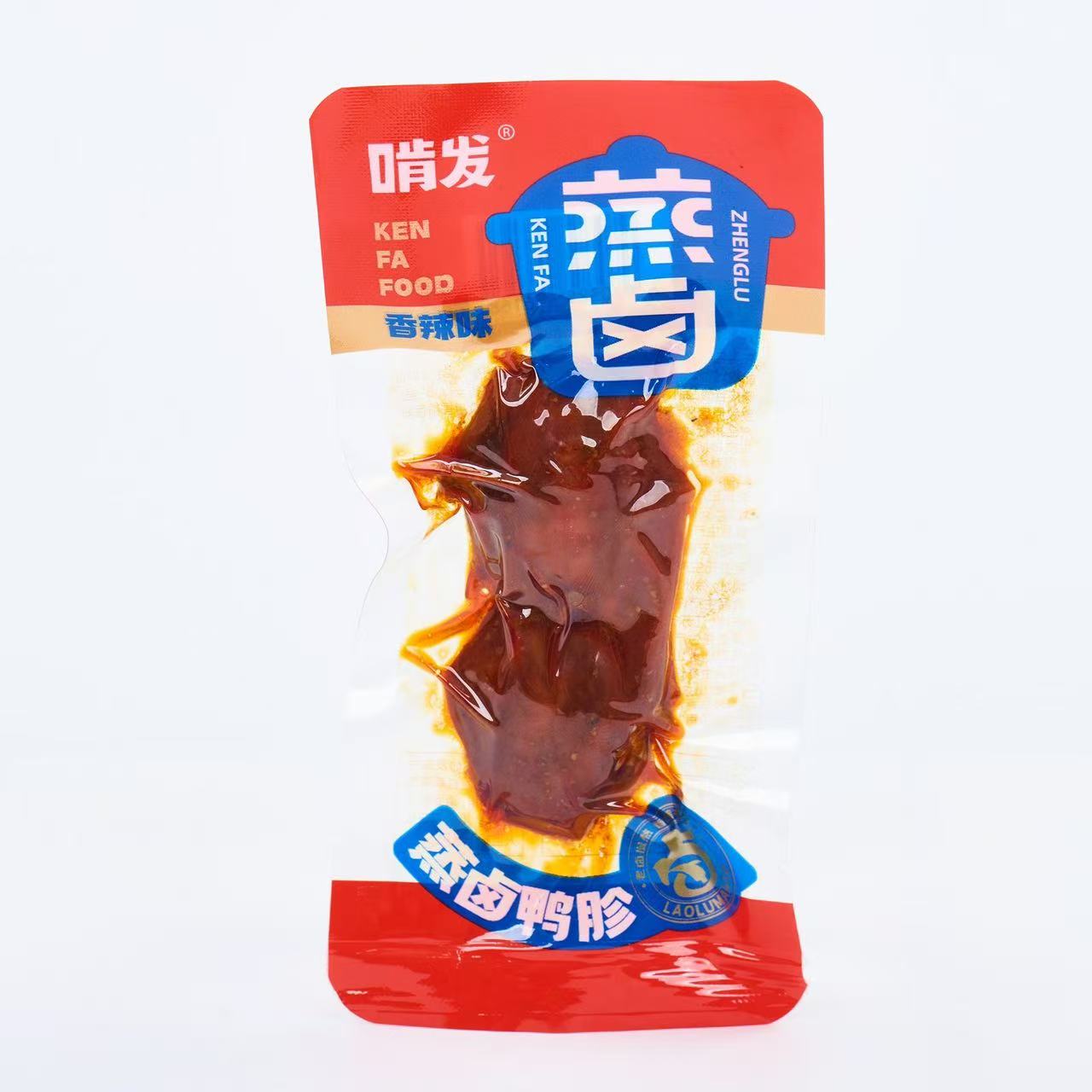 啃发友我香鸭胗即食解馋零食小吃卤味
