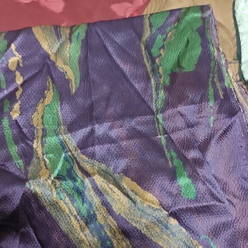 香云纱珍珠缎刀口布一块