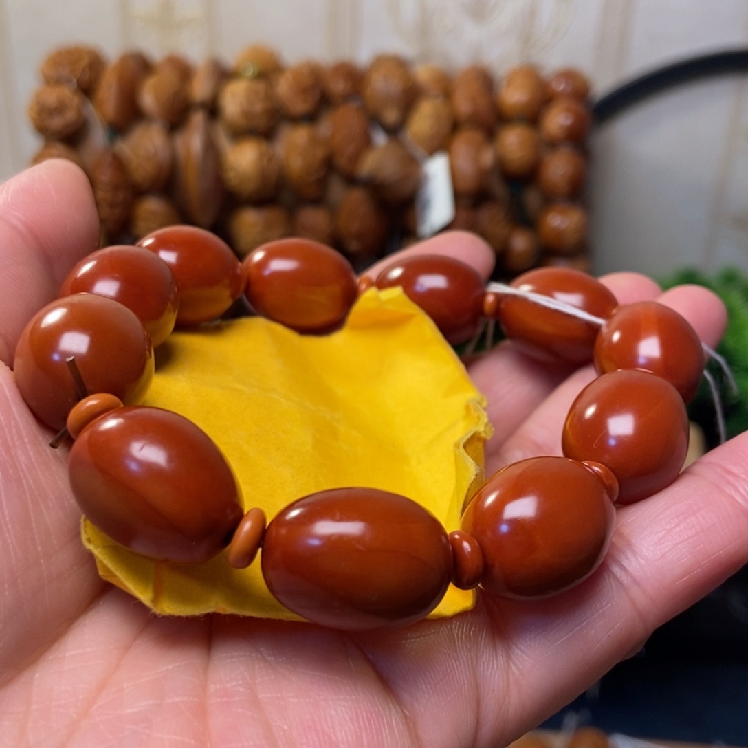 橄榄核手串/手链鹅蛋