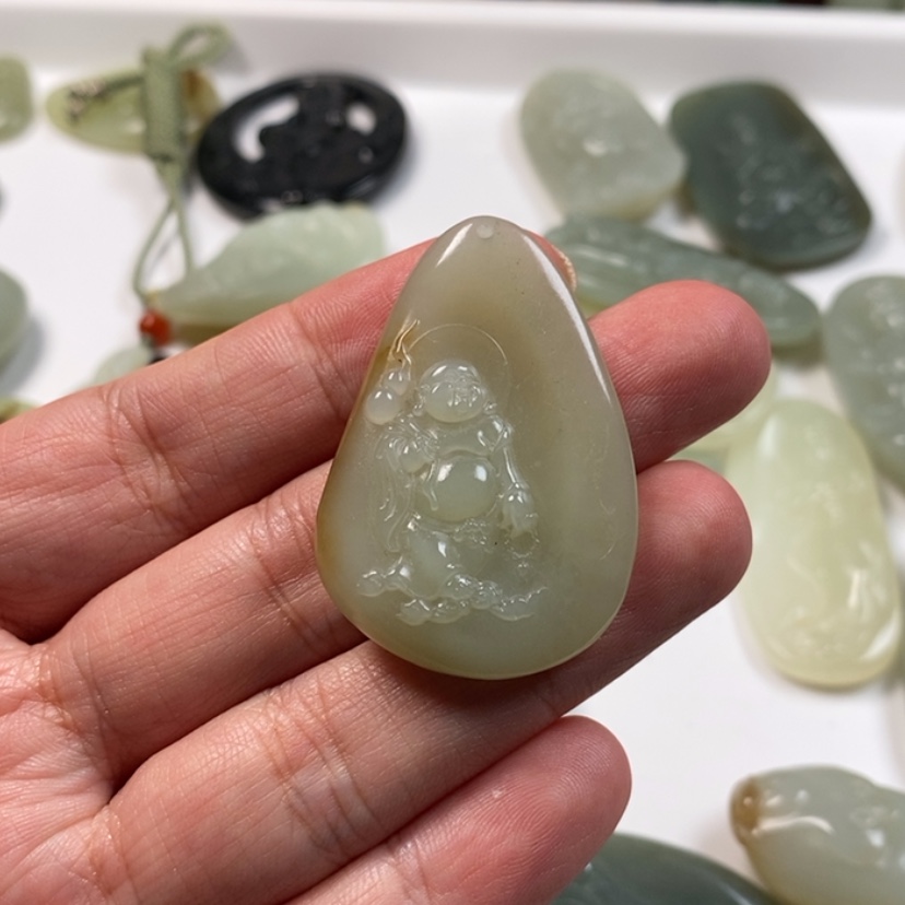【闪购商品】和田玉挂件未镶嵌