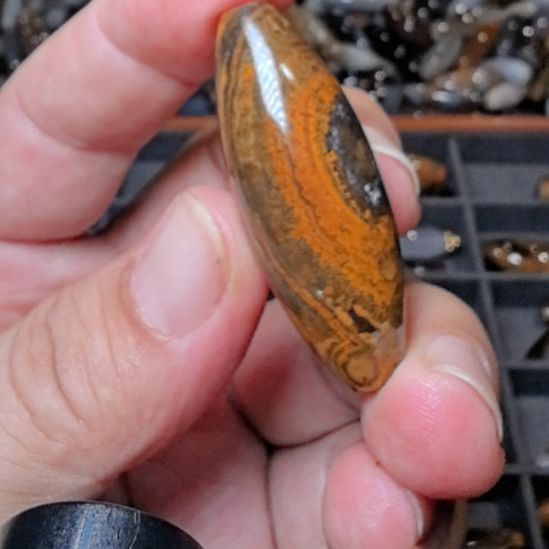 玛瑙/玉髓裸珠_ HEIMORI 天然天珠