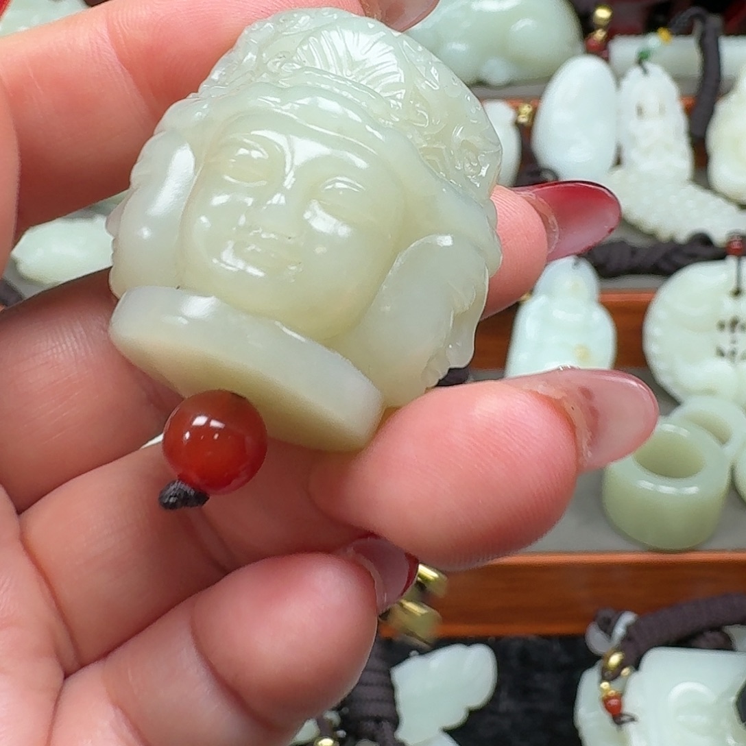 阿***君和田玉未镶嵌挂件