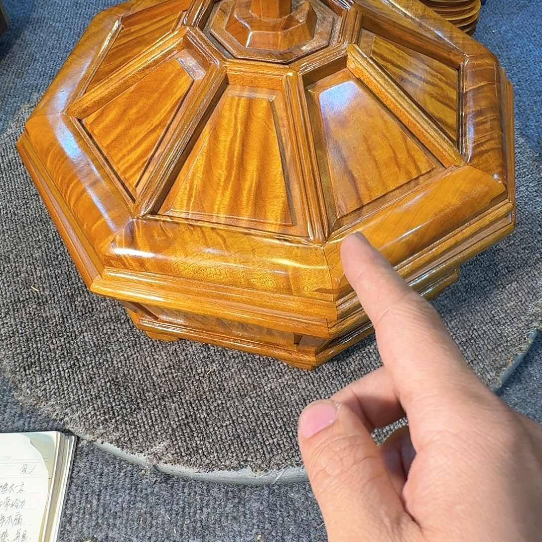 乌木类成套家具果盒