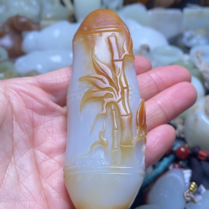 和田玉挂件未镶嵌