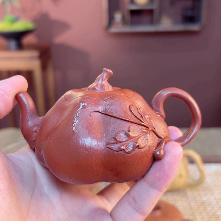 紫砂茶壶紫砂我做的