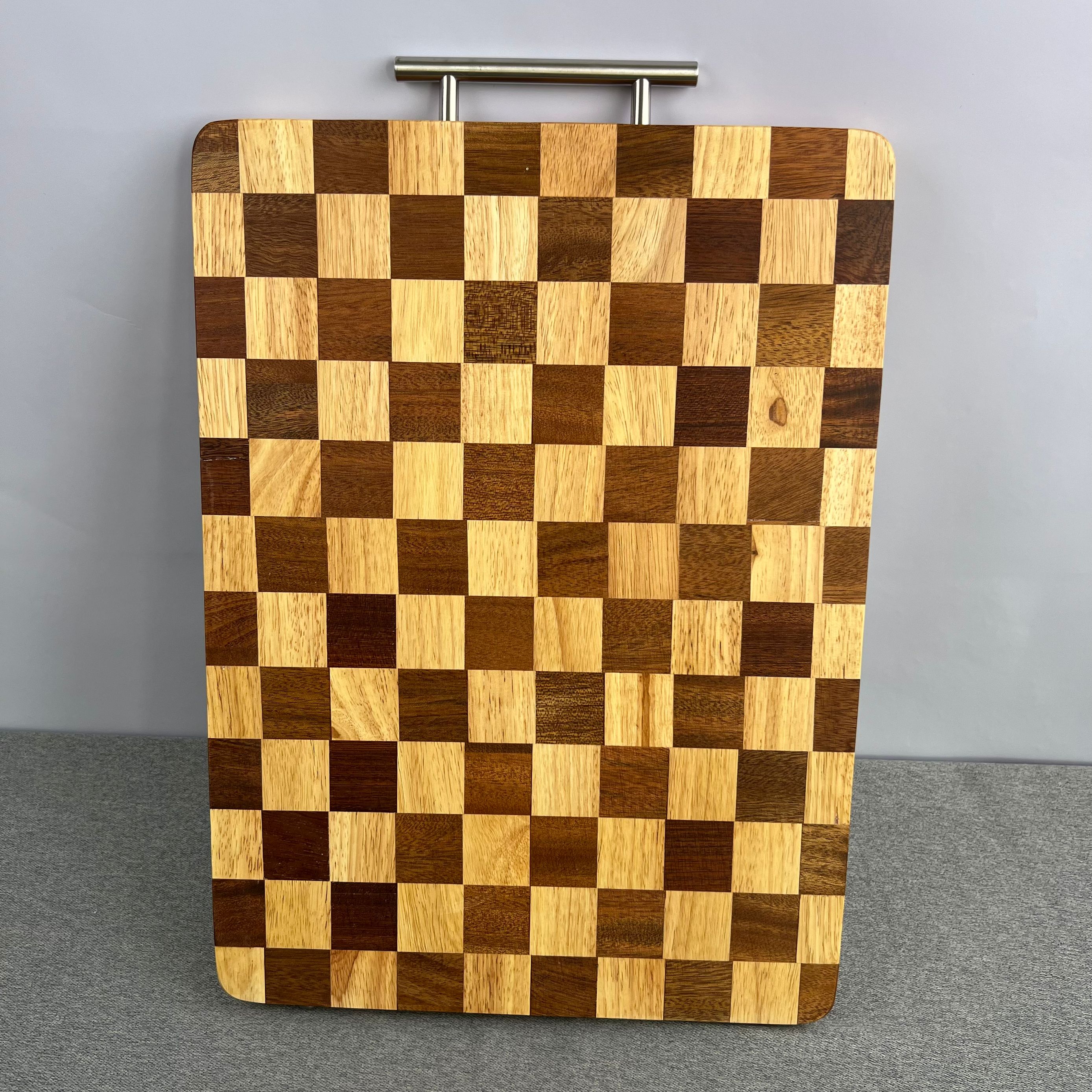 0-004 家用棋盘格砧板菜板 48*35*3 CM±1CM 重约3.21KG
