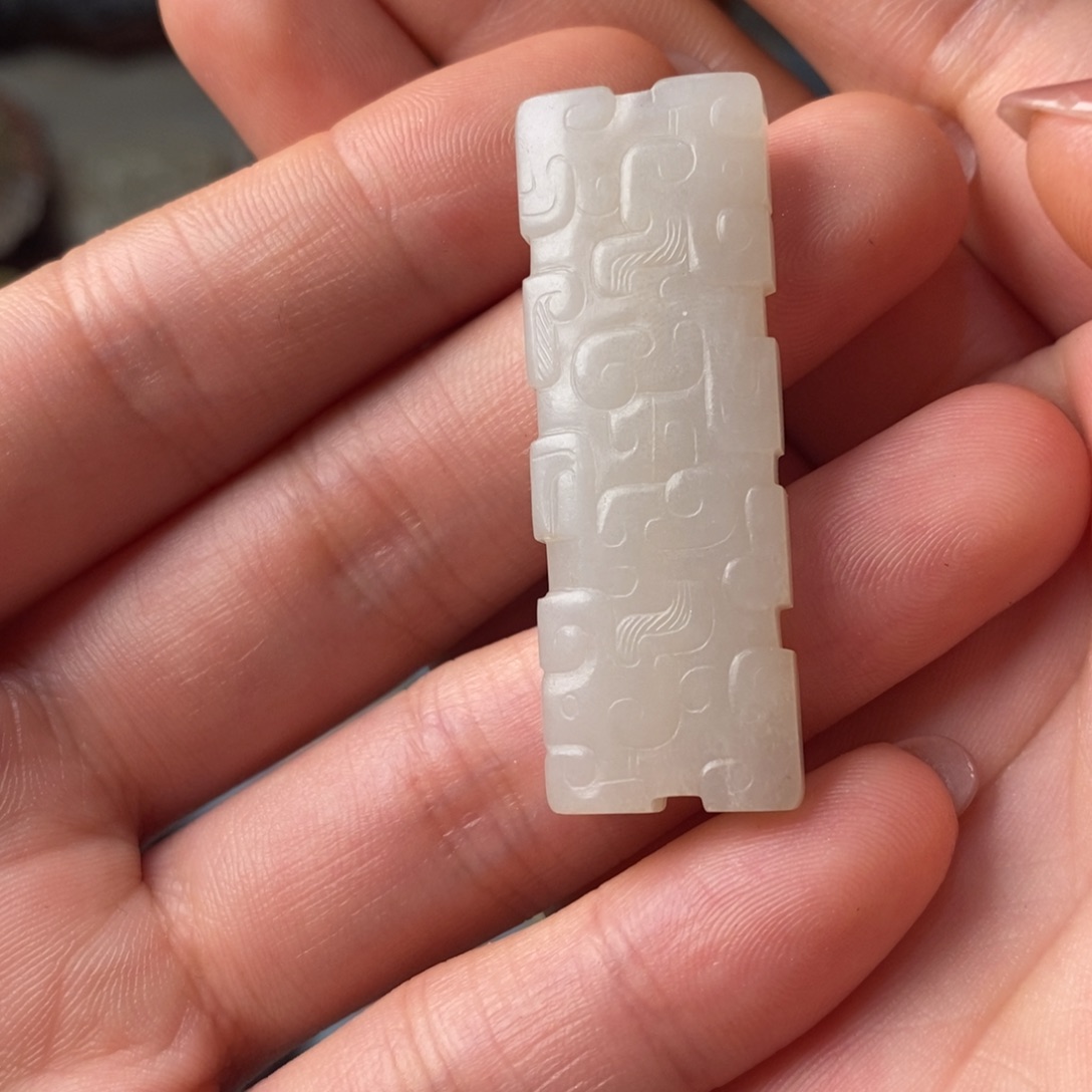 和田玉颈饰未镶嵌用****4