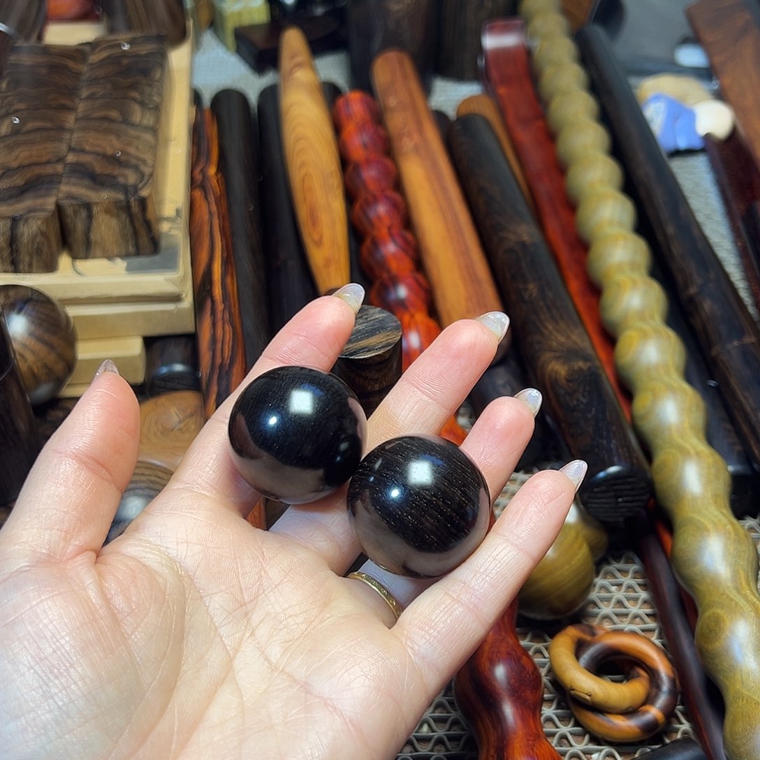 维腊木（绿檀）二*紫光檀