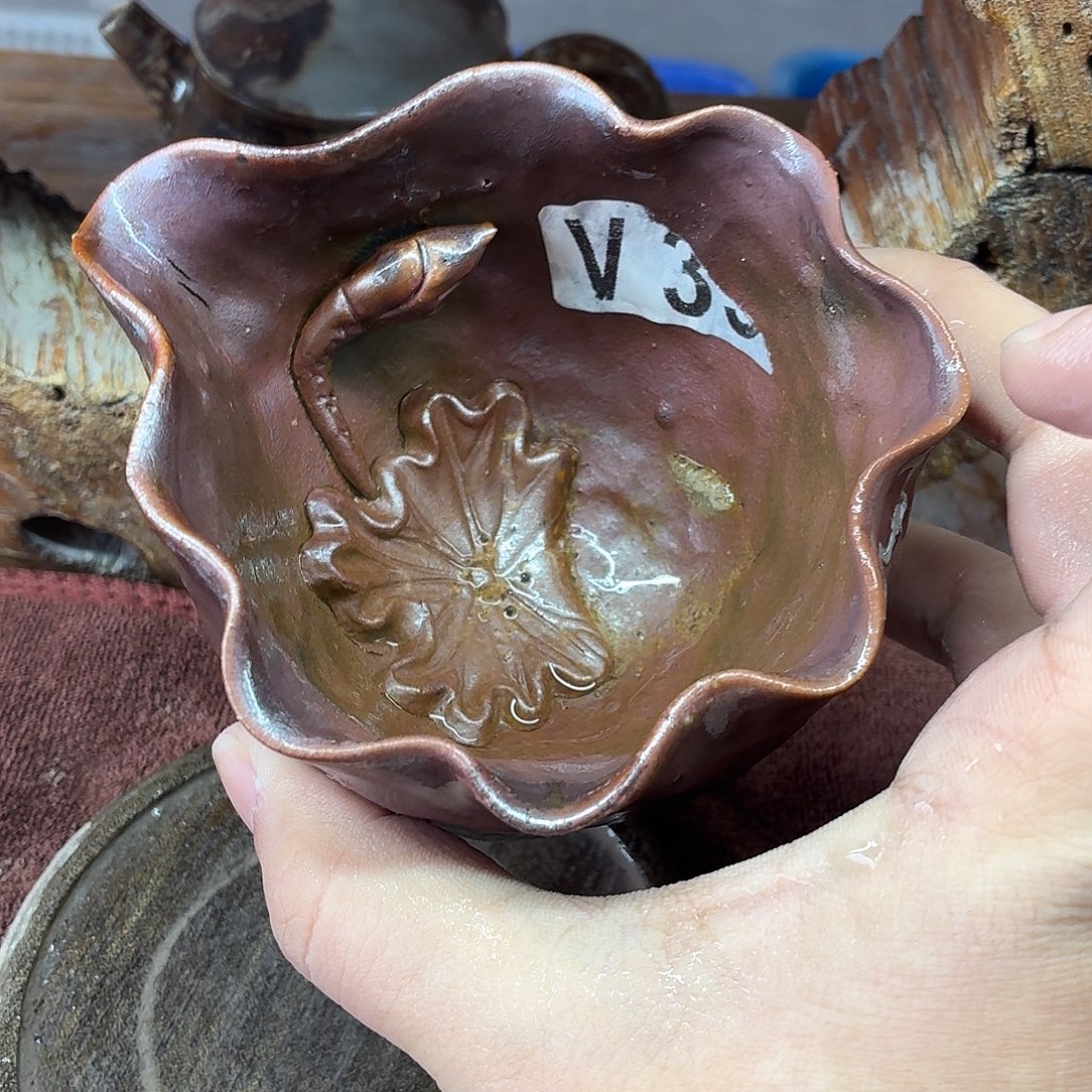 陶园柴烧，精品高货3瑕