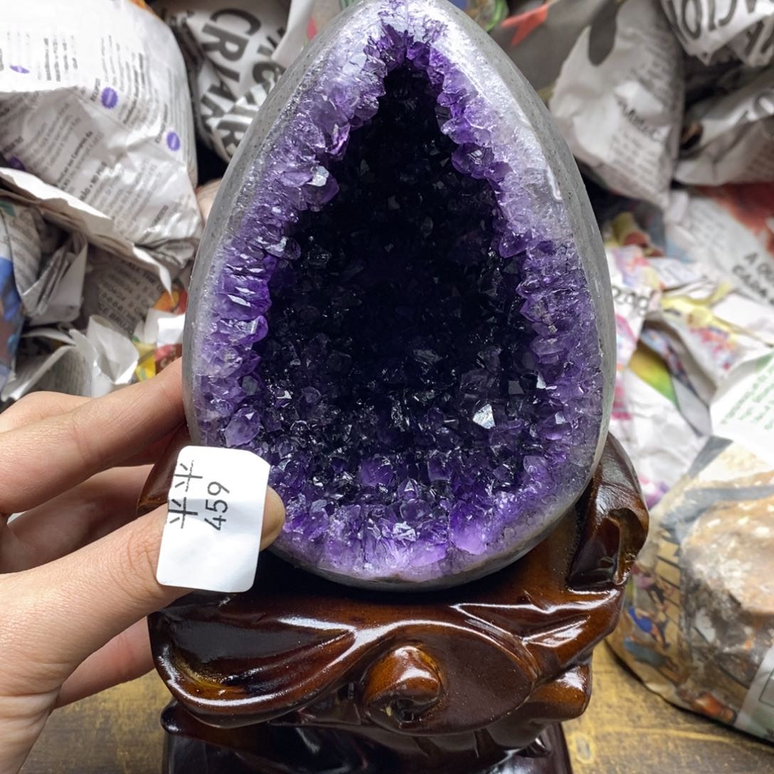 紫晶乌拉圭未镶嵌