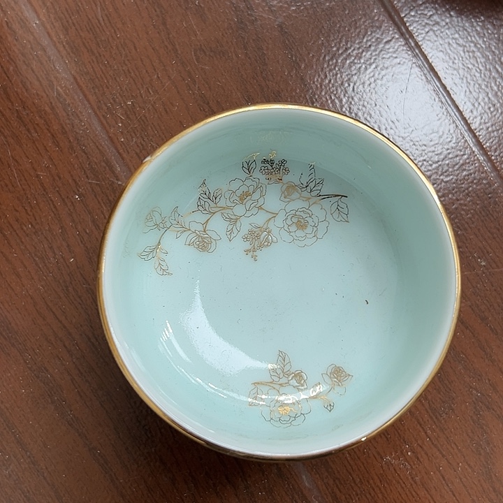 搪瓷瑕疵花西子味碟2个装