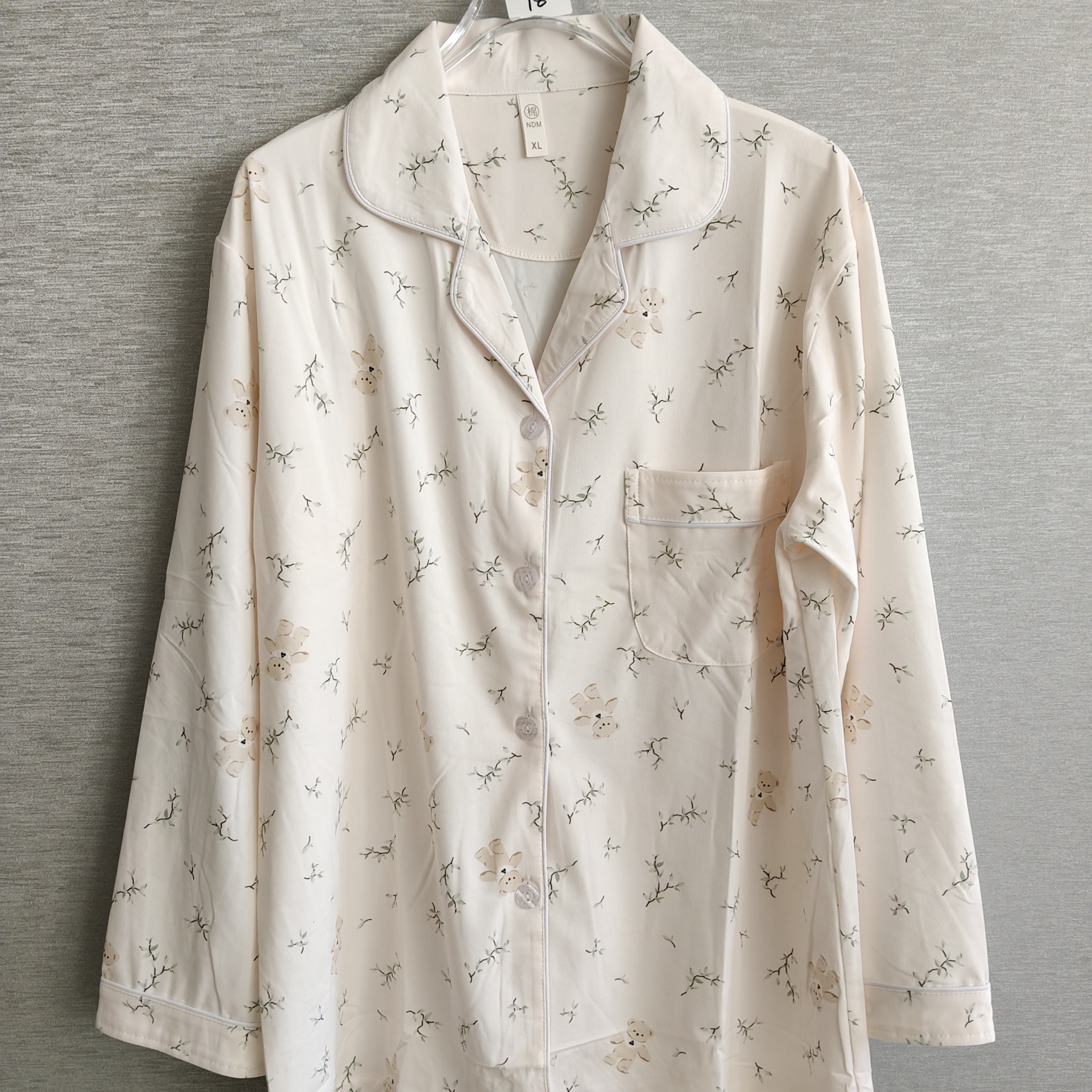 四季款  棉质 女士长袖长裤睡衣家居服