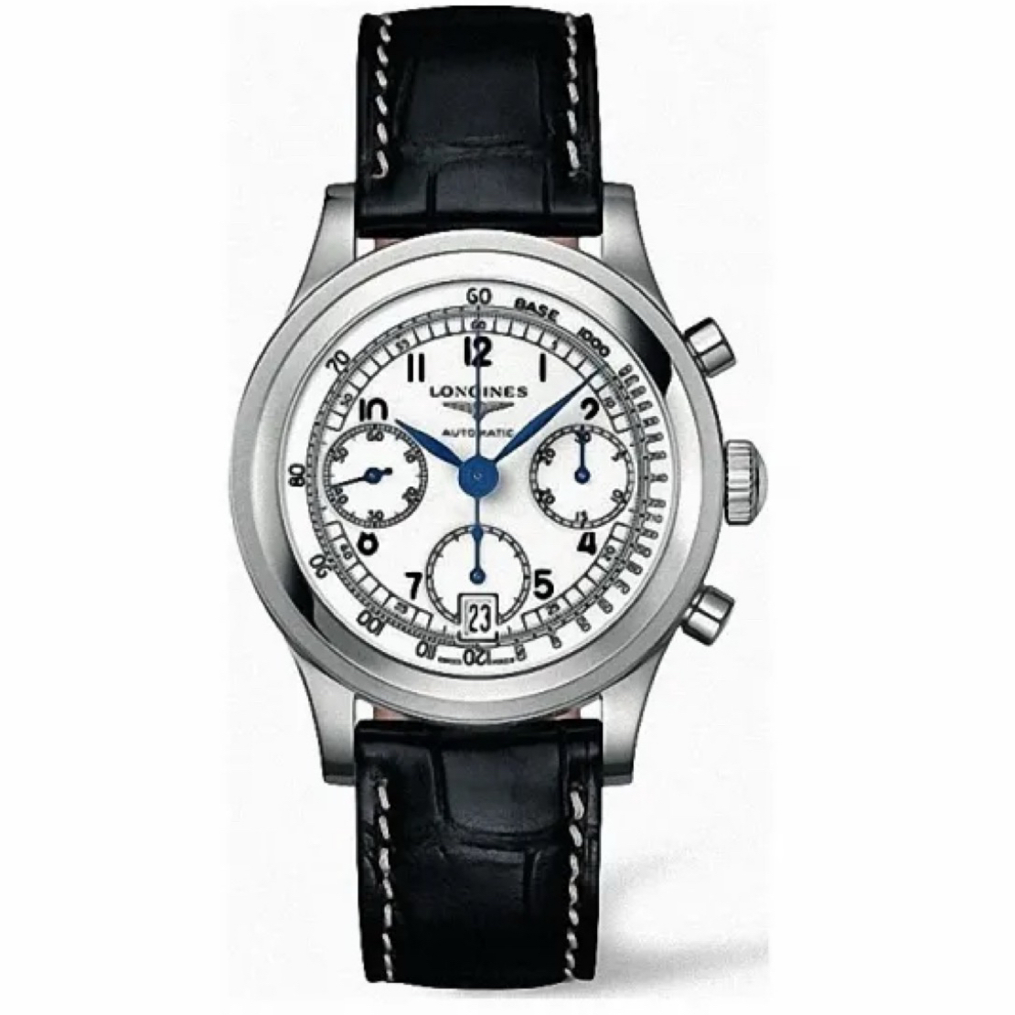 95新 Longines/浪琴 /亚虎竞拍/经典复刻机械男表
