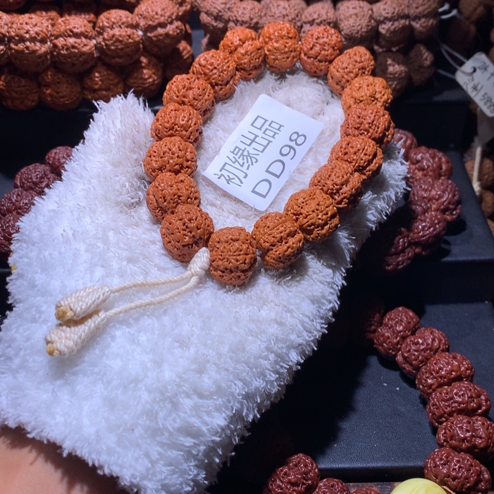 锦***铧金刚菩提吊坠20尺梁望月定制款