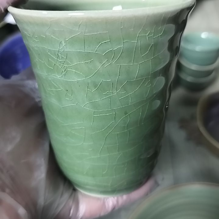 盘用****6瓷片陶瓷杯盘壶碗都有