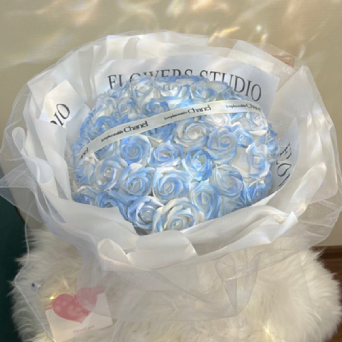 52朵乌梅子酱花束七夕节礼物送女友送闺蜜520情人节礼物永生花