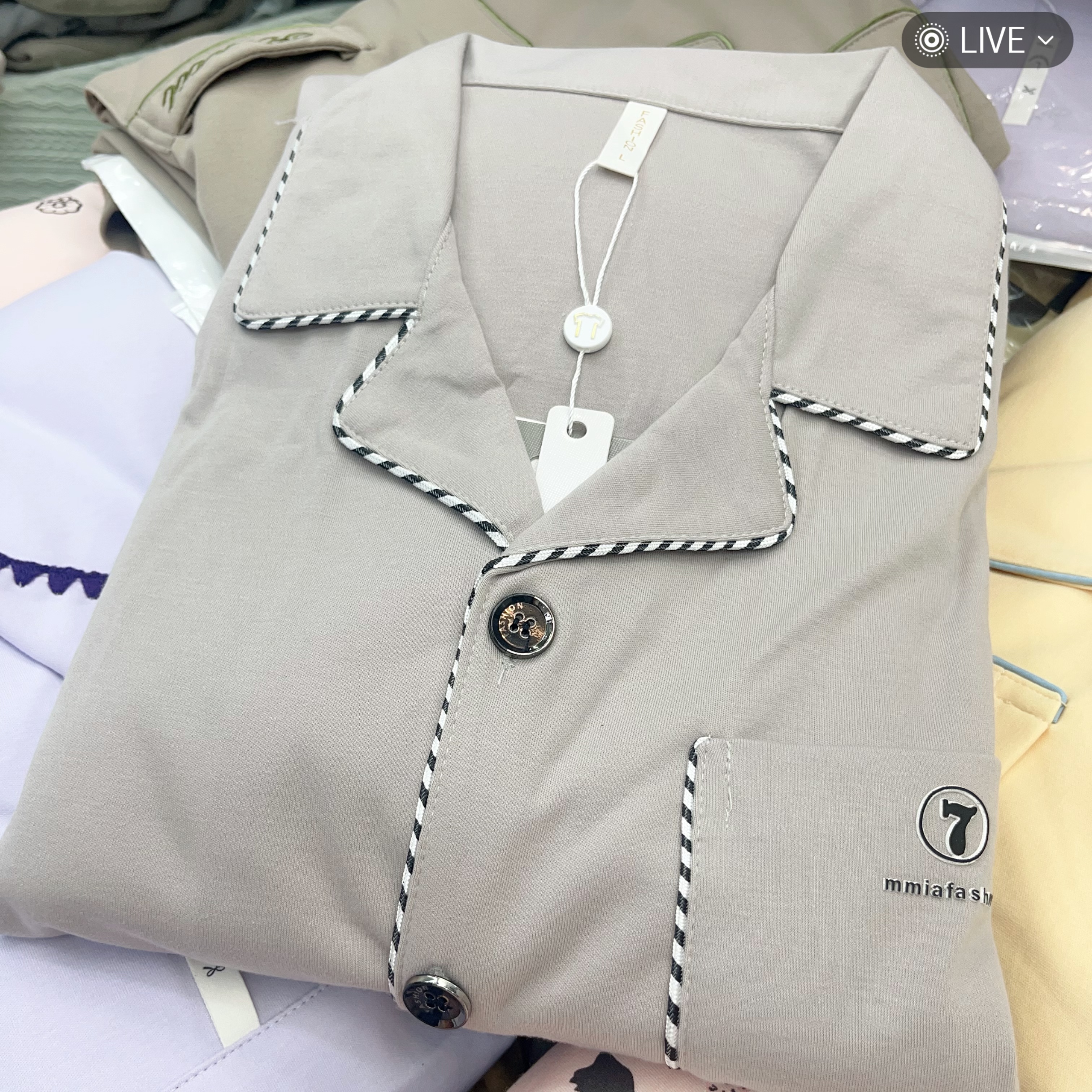 【B183】紧赛棉加厚10-20°超精品男士字母m7秋冬款睡衣家居服