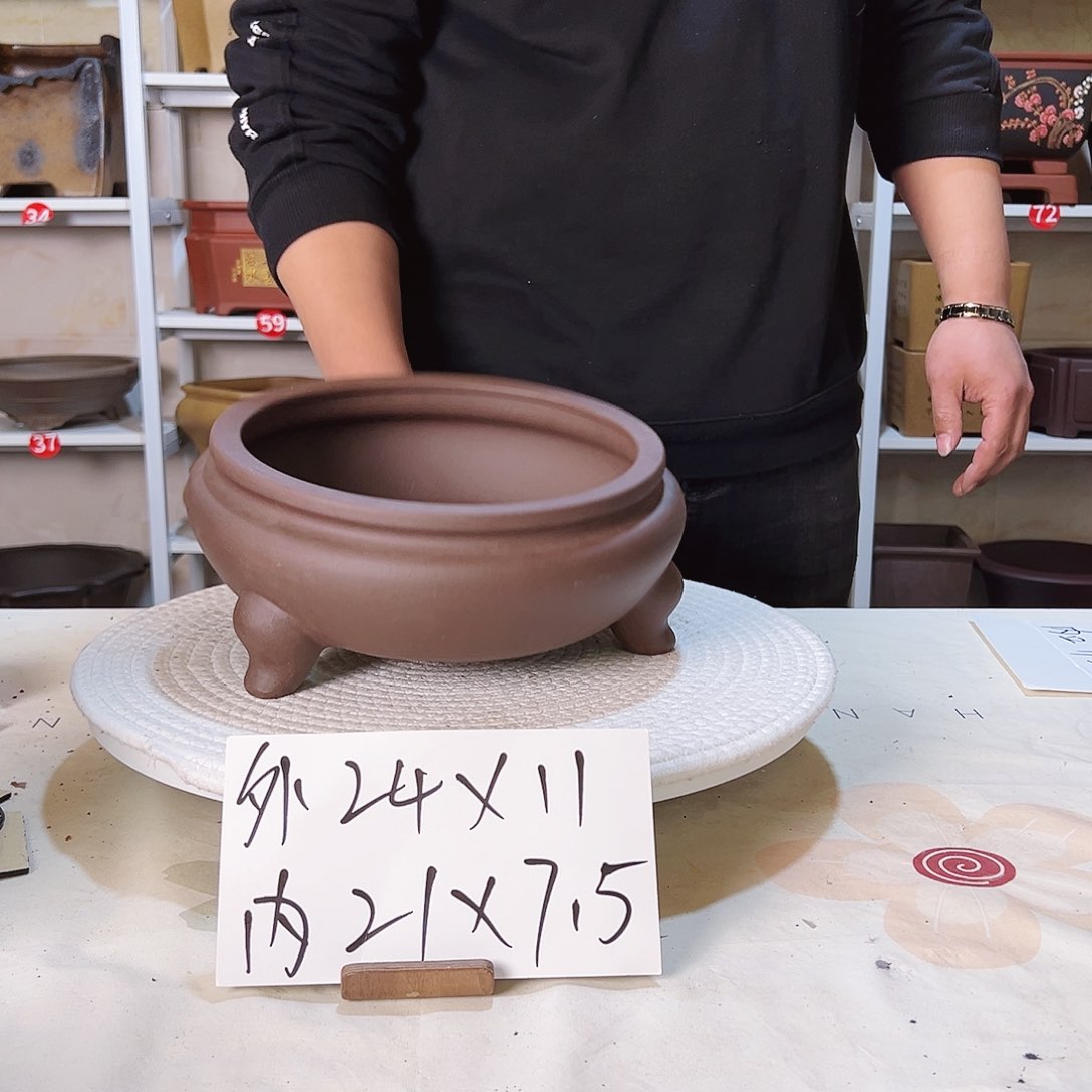 紫砂花盆紫砂花盆