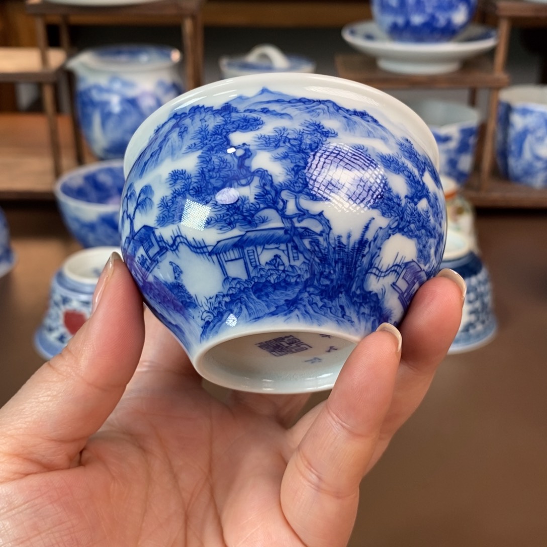 景德镇陶瓷手工手绘