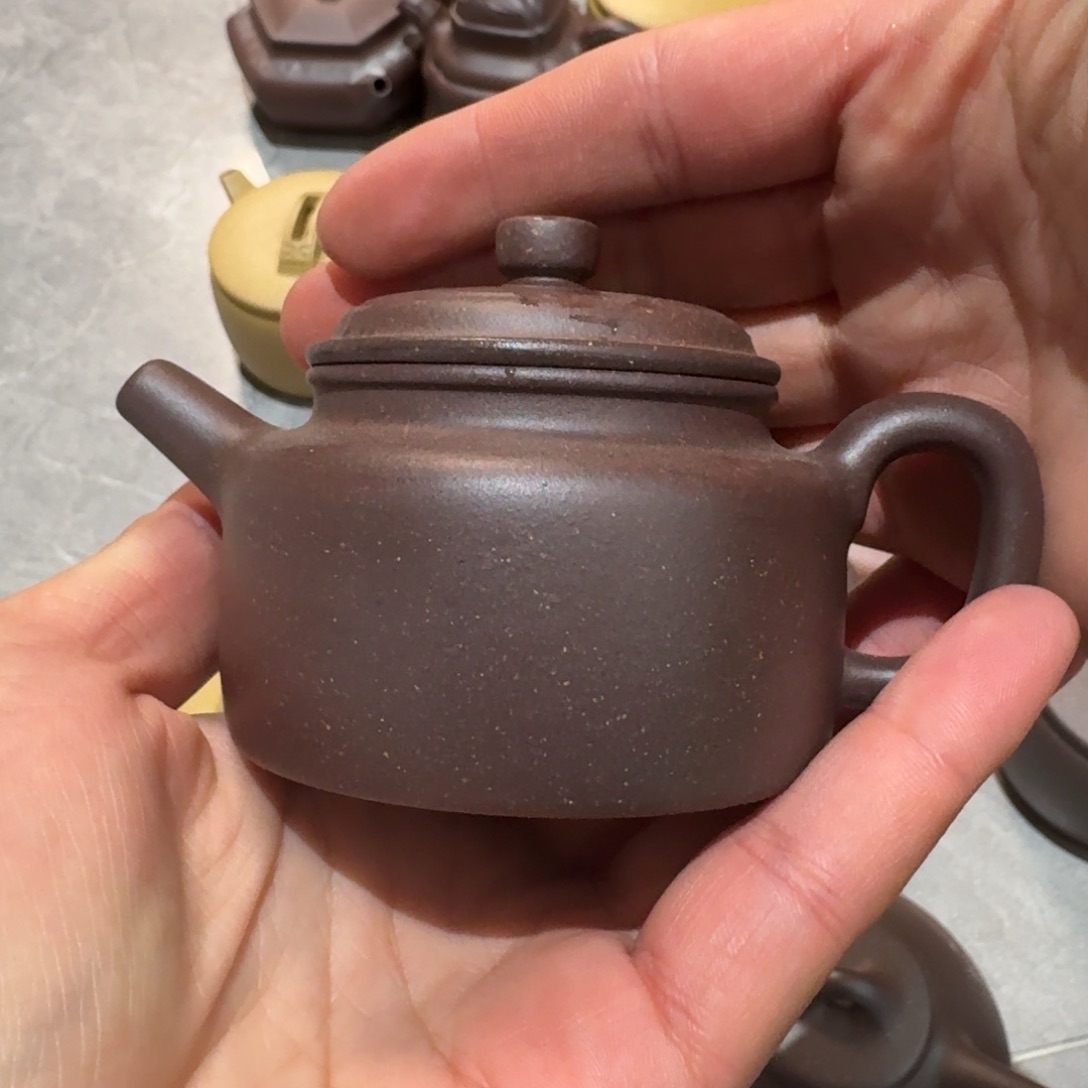 紫砂茶壶我是你的小可爱啊