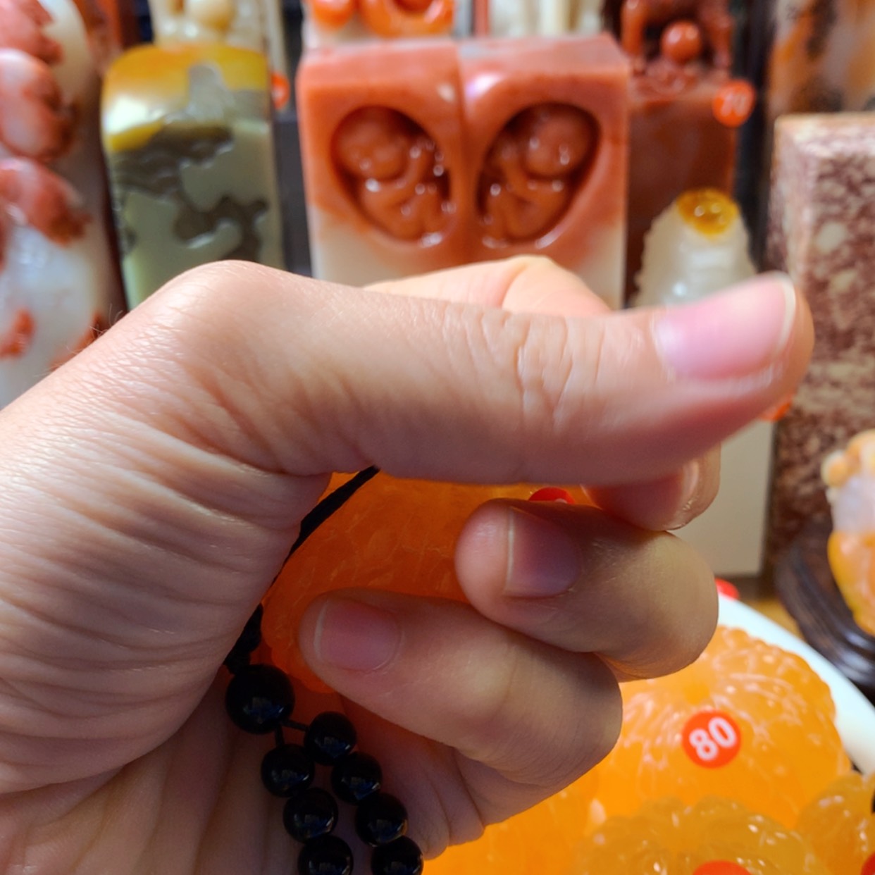 【闪购商品】寿山石夕*寿山石纯手工雕刻